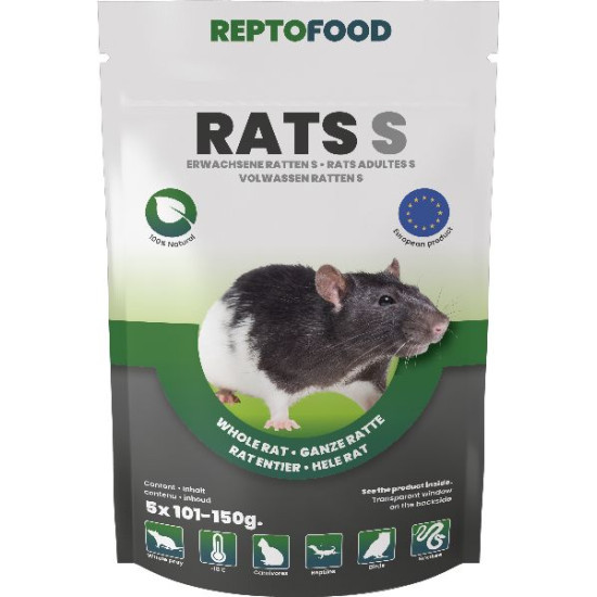 Repto rats adultes s 101-150g 5pcs de Superfish - Aquadistri - accessoires pour aquarium et bassin dans Nourriture reptile