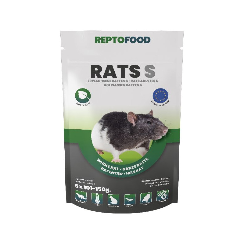 Repto rats adultes s 101-150g 5pcs de Superfish - Aquadistri - accessoires pour aquarium et bassin dans Nourriture reptile