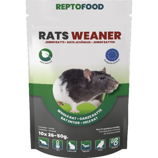 Repto rats juvéniles 26-50g 10pcs de Superfish - Aquadistri - accessoires pour aquarium et bassin dans Nourriture reptile