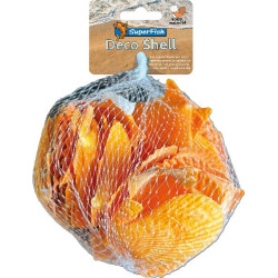 Deco coquillage jaune 200 g de Superfish - Aquadistri - accessoires pour aquarium et bassin dans Sujets pour aquarium