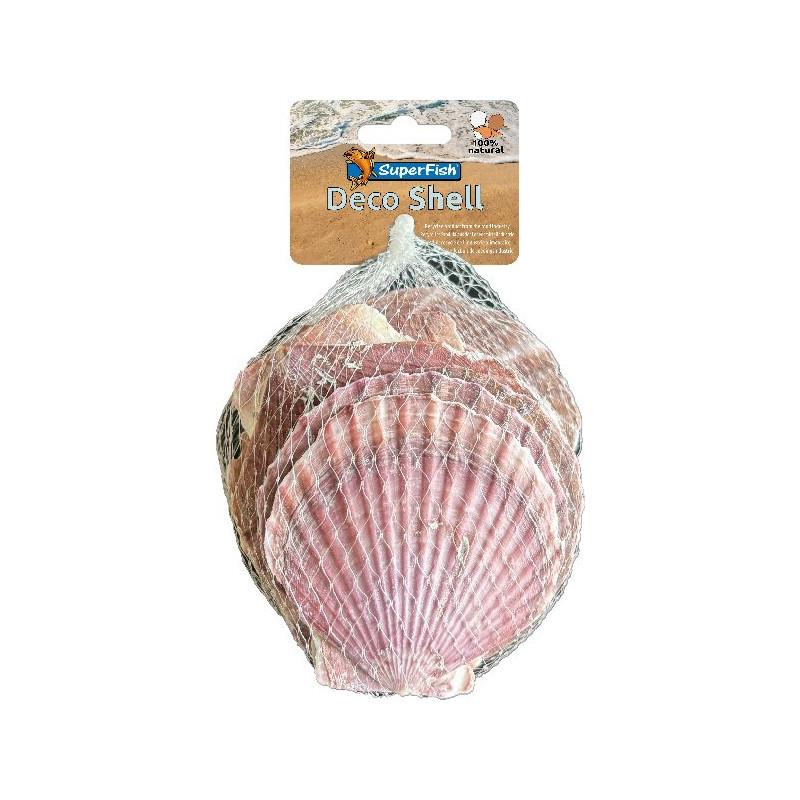 Deco coquillage violet 200 g de Superfish - Aquadistri - accessoires pour aquarium et bassin dans Sujets pour aquarium