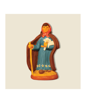 Bergere 6cm de Santons de Provence Fouque dans ⛲Santons de Provence