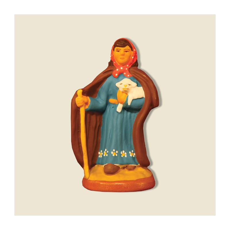 Bergere 6cm de Santons de Provence Fouque dans ⛲Santons de Provence