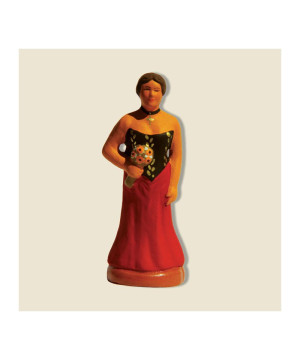 Cantatrice 6cm de Santons de Provence Fouque dans ⛲Santons de Provence