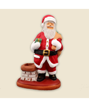 Pere noel de Santons de Provence Fouque dans ⛲Santons de Provence