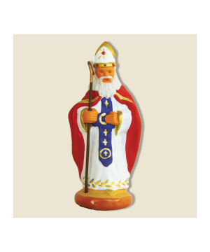 Saint nicolas de Santons de Provence Fouque dans ⛲Santons de Provence