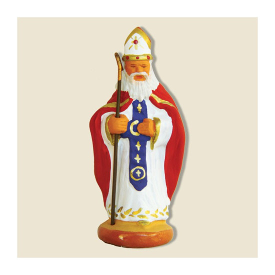 Saint nicolas de Santons de Provence Fouque dans ⛲Santons de Provence