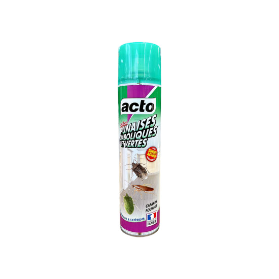 Aérosol spécial punaises diaboliques 400ml de Acto dans 🕷🪰Produits anti Insectes volants et rampants