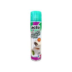 Aérosol spécial punaises diaboliques 400ml de Acto dans 🕷🪰Produits anti Insectes volants et rampants
