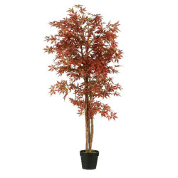 Erable rouge en pot h165 d80 de Edelman - deco maison et noël dans Plantes artificielles