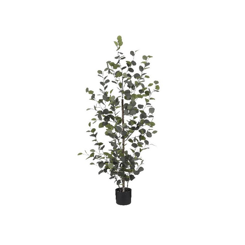 Eucalyptus vert en pot h150 d30 de Edelman - deco maison et noël dans Plantes artificielles