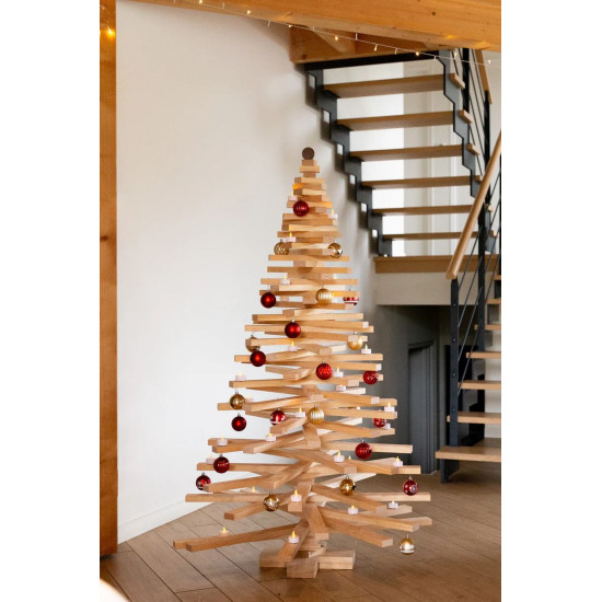 Sapin en bois naturel ø100.5 x h.160cm de Sapin de Noël en bois dans 🌲Sapin de Noel Naturel de Gironde