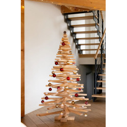 Sapin en bois naturel ø100.5 x h.160cm de Sapin de Noël en bois dans 🌲Sapin de Noel Naturel de Gironde