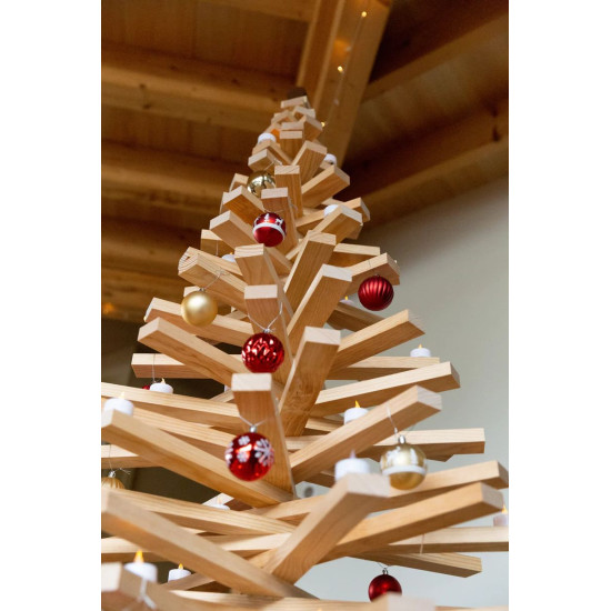 Sapin en bois naturel ø100.5 x h.160cm de Sapin de Noël en bois dans 🌲Sapin de Noel Naturel de Gironde