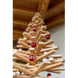 Sapin en bois naturel ø100.5 x h.160cm de Sapin de Noël en bois dans 🌲Sapin de Noel Naturel de Gironde