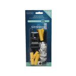 Adaptateur 3m 9 batteries noir/blanc 3xaa noël de Déco de Noël - Jardinerie Bordeaux et Libourne dans 🏘️Villages miniatures
