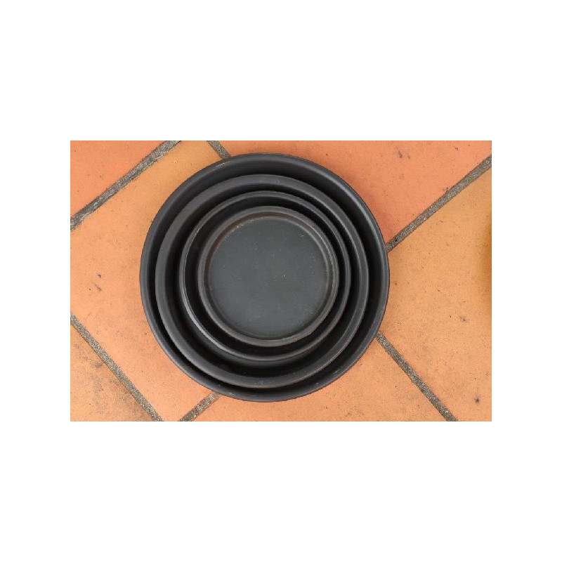 SOUCOUPE BLACK D28 de Poterie d'Albi - Poterie de qualité à Bordeaux dans Les Poteries d'Albi