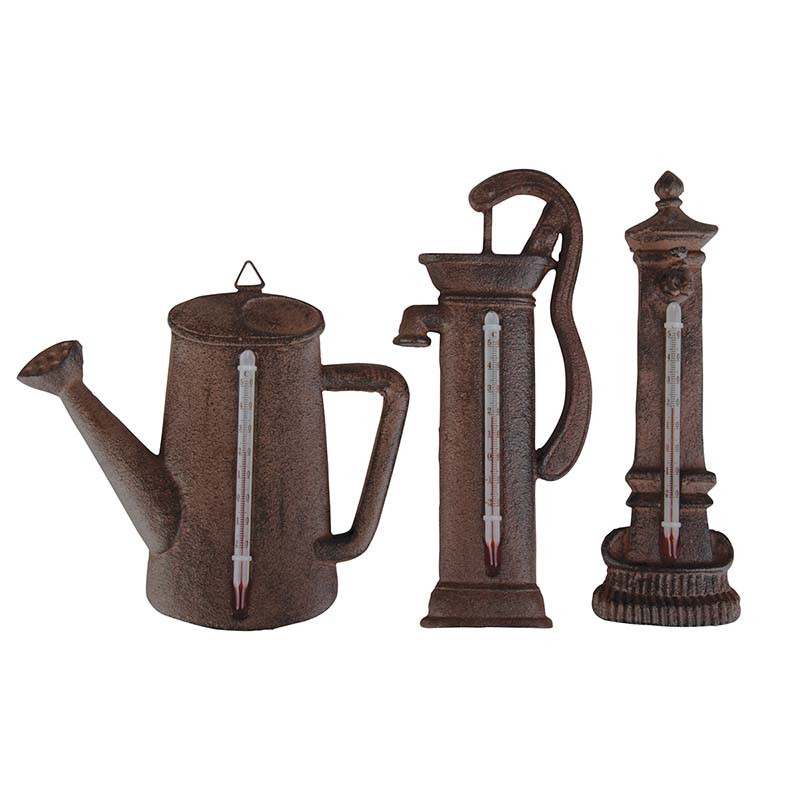 Thermomètre assorti de Esschert design - deco maison et jardin dans Thermométre - Pluviometre - Baromètre