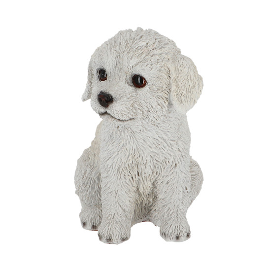 Chiot assis de Esschert design - deco maison et jardin dans Sculpture et sujet