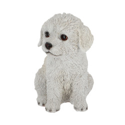 Chiot assis de Esschert design - deco maison et jardin dans Sculpture et sujet