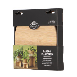 Porte plantes en bambou s de Esschert design - deco maison et jardin dans Tables, table basse
