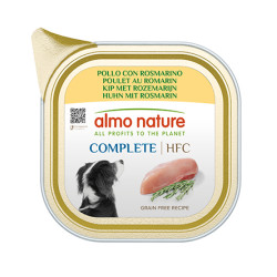 Patée almo nature chien poulet au romarin x1 de Almo Nature, les patées pour chats et chiens dans Pâtée pour chien