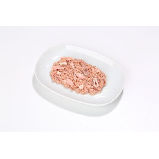 Patée almo nature gelée thon avec calamars de Almo Nature, les patées pour chats et chiens dans Patees pour chats