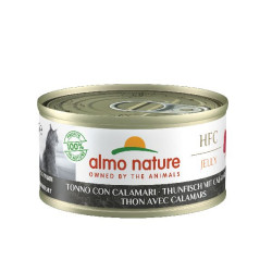 Patée almo nature gelée thon avec calamars de Almo Nature, les patées pour chats et chiens dans Patees pour chats
