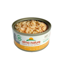 Patée almo nature naturel blanc de poulet de Almo Nature, les patées pour chats et chiens dans Patees pour chats