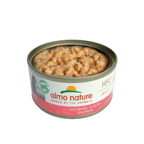 Patée almo nature gelée saumon de Almo Nature, les patées pour chats et chiens dans Patees pour chats