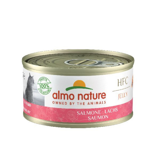 Patée almo nature gelée saumon de Almo Nature, les patées pour chats et chiens dans Patees pour chats