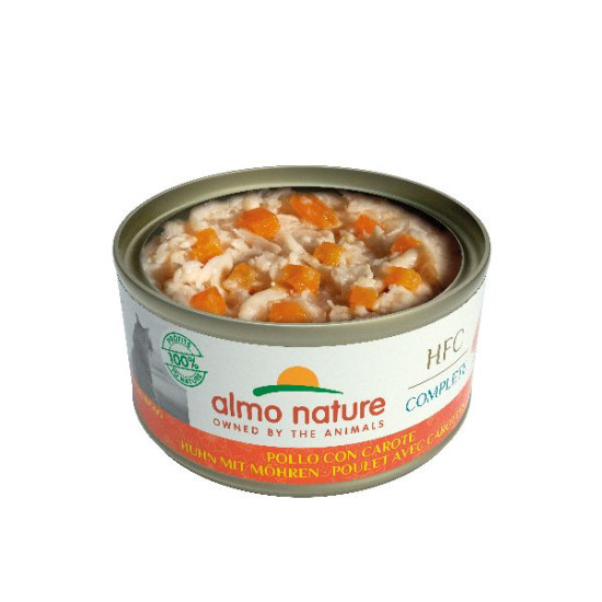 Patée almo nature sans céréales poulet carotte de Almo Nature, les patées pour chats et chiens dans Patees pour chats