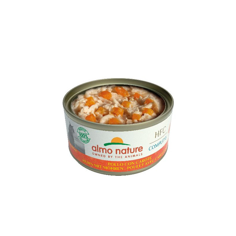 Patée almo nature sans céréales poulet carotte de Almo Nature, les patées pour chats et chiens dans Patees pour chats