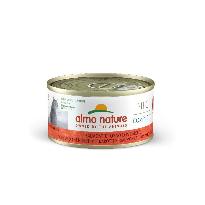 Patée almo nature sans céréales saumon thon de Almo Nature, les patées pour chats et chiens dans Patees pour chats