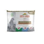 Patée almo nature multi gelee 3 saveurs thon x1 de Almo Nature, les patées pour chats et chiens dans Patees pour chats