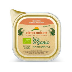 Patée almo nature chien bio organic saumon x1 de Almo Nature, les patées pour chats et chiens dans Pâtée pour chien