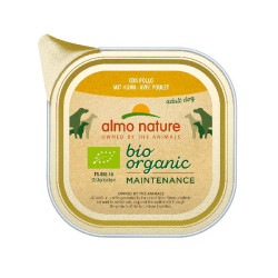 Patée almo nature chien bio organic poulet x1 de Almo Nature, les patées pour chats et chiens dans Pâtée pour chien