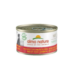 Patée almo nature chien boeuf et jambon x1 de Almo Nature, les patées pour chats et chiens dans Pâtée pour chien