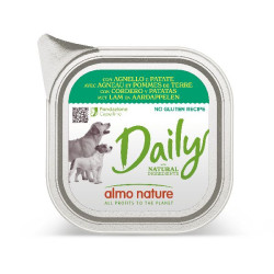 Patée almo nature chien no gluten agneau 100G de Almo Nature, les patées pour chats et chiens dans Pâtée pour chien