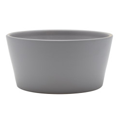 Coupe dana d20 h10cm ceramique mat gris de Pot et Deco - poterie céramique de qualité dans Pots en terre cuite