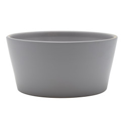 Coupe dana d23 h10.5cm ceramique mat gris de Pot et Deco - poterie céramique de qualité dans Pots en terre cuite