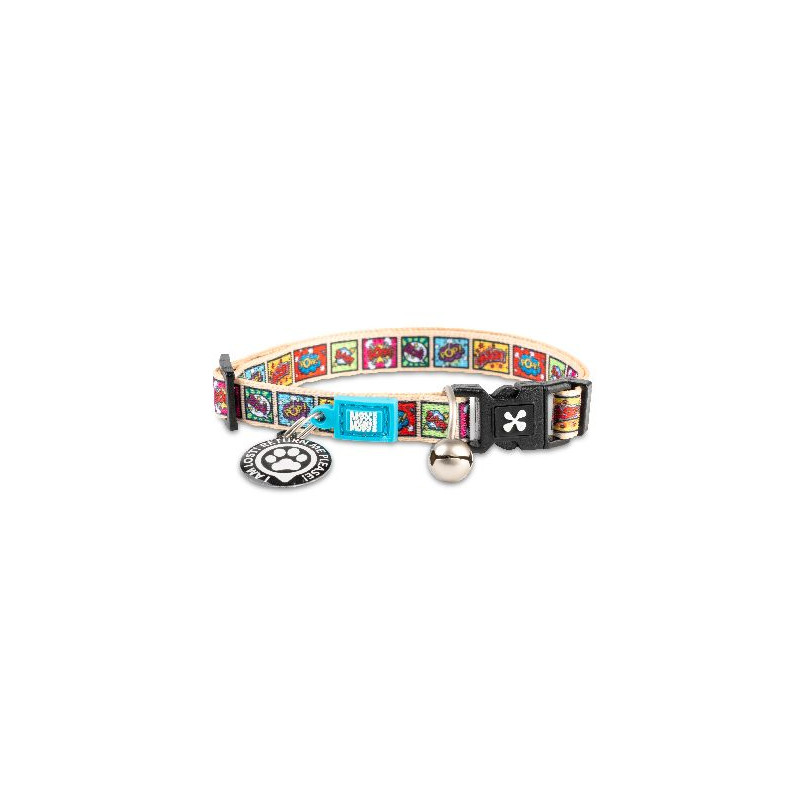 Gotcha! collier pour chat identification - comic de Animalerie Libourne et Bordeaux - Gironde dans Laisses collier harnais po...