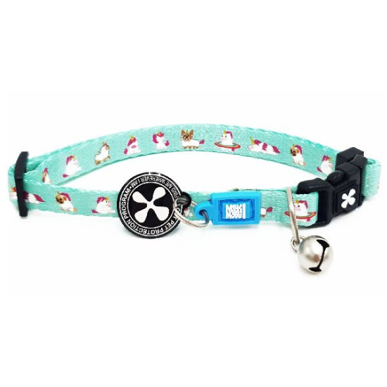 Collier pour chat avec identification licorne de Animalerie Libourne et Bordeaux - Gironde dans Laisses collier harnais pour ...