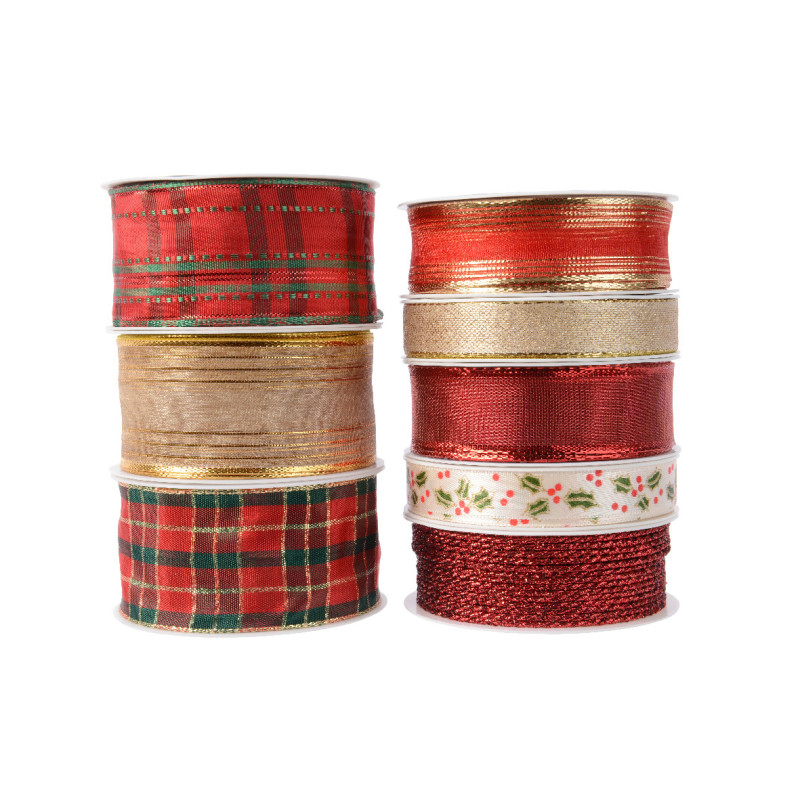 /Ruban ton rouge 4m de Déco de Noël - Jardinerie Bordeaux et Libourne dans Déco de Noël Divers