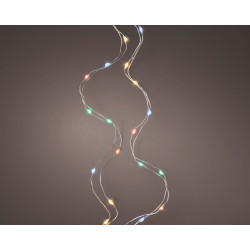 /Micro led 1.95m 40l multi de Déco de Noël - Jardinerie Bordeaux et Libourne dans 💡Guirlande et déco électrique