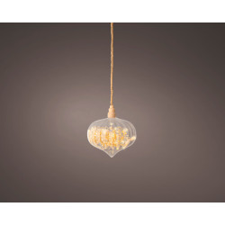 /Oignon 15l transparent/blanc chaud de Déco de Noël - Jardinerie Bordeaux et Libourne dans 💡Guirlande et déco électrique