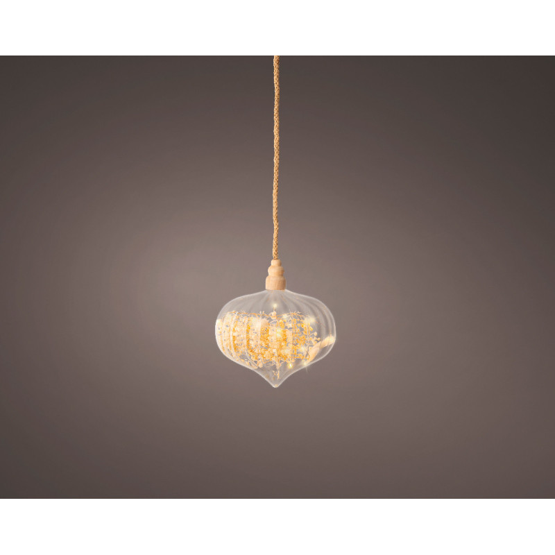 /Oignon 15l transparent/blanc chaud de Déco de Noël - Jardinerie Bordeaux et Libourne dans 💡Guirlande et déco électrique