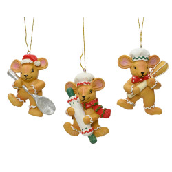 /Souris a/suspendre 8cm de Déco de Noël - Jardinerie Bordeaux et Libourne dans 💡Guirlande et déco électrique