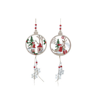 /Figurine perle feuille multi 30cm de Déco de Noël - Jardinerie Bordeaux et Libourne dans 🎄Déco de sapin