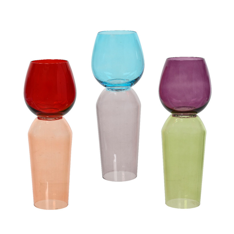 /Vase couleur ass 26.4cm de Déco de Noël - Jardinerie Bordeaux et Libourne dans Déco de Noël Divers